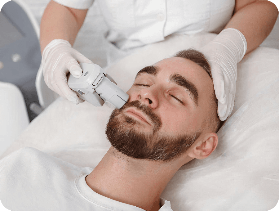 A person receiving care